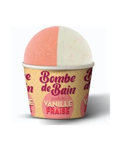 Bombe de Bain Vanille Fraise - Bain de Provence - Détente