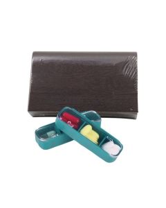 Pillulier Anycare Mini Book Marron - Gestion Facile des