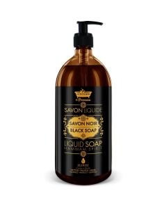 Savon Noir Liquide Exfoliant - Bain de Provence - Peau Douce