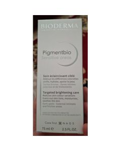 Bioderma Pigmentbio Sensitive Areas - Crème Éclaircissante 75ml