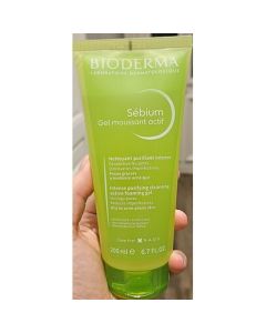 Bioderma Sébium Gel Moussant Actif 200ml - Nettoyant Anti
