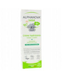 Alphanova Bébé Crème Hydratante 75ml - Soin Doux Peau Sensible