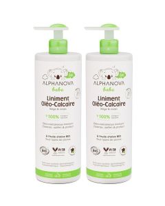 Alphanova Liniment Oléo-Calcaire 400 ml - Soin Naturel Bébé