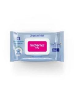 Materna Lingettes Bébé - Douceur & Propreté - Boîte 72