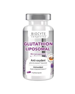 Biocyte Glutathion Liposomal - 30 Gélules - Beauté de la Peau
