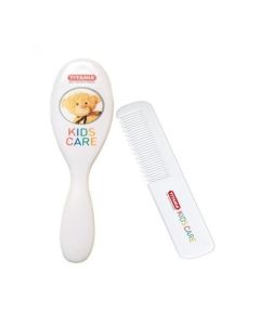 Brosse et Peigne Bébé - Titania - Soin Doux Cheveux
