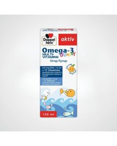Aktiv Oméga-3 Sirop 150 ML - Mémoire & Concentration
