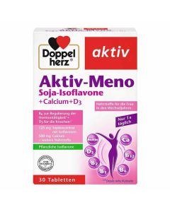 Doppelherz Aktiv Meno - Bien-être Ménopause - 30 Comprimés