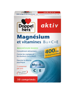 Aktiv Magnésium Vitamines C+E - Fatigue & Énergie