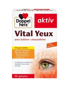 Doppelherz Aktiv Vital Yeux + Oméga 3 - Vision & Bien-être