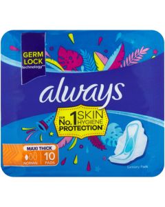 Always Maxi Thick Normal - Serviettes Hygiéniques - Boîte 10