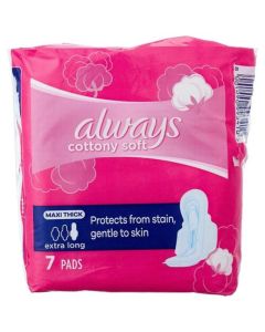 Always Maxi Épais Extra Long - Serviettes Hygiéniques - 7 Pièces
