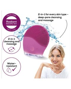 Brosse Cosmétique Visage - Nettoyage Profond & Exfoliation Douce