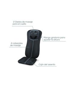 Housse de Massage Shiatsu 3D Beurer MG254 - Détente Musculaire