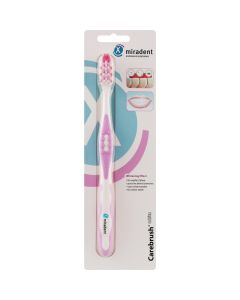 Brosse à Dents Miradent Carebrush White - Hygiène Bucco-Dentaire