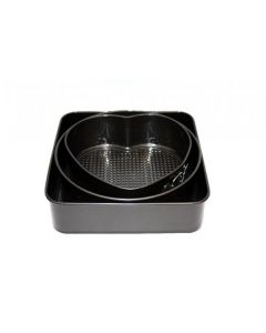 Set moule carré 26x26 rond 25 cœur 22 - 43455 - FACKELMANN