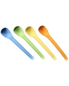 4 Cuillères à oeufs RETRO 12cm - 47111 - FACKELMANN