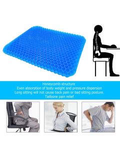 Coussin de siège en silicone,Coussin orthopédique en gel antidérapant pour soulager la douleur