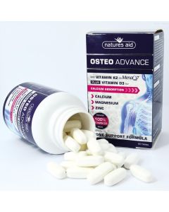 Natures Aid Osteo Advance - 60 Comprimés | Articulations & Os