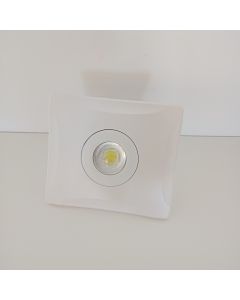 PROJECTEUR PLAT CARRE BLANC LED 50W 6000K