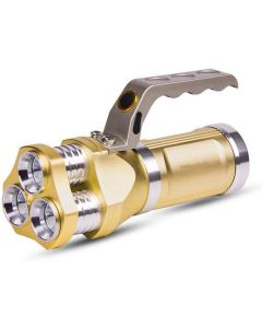 Torche Tactiques LED Puissante - Rechargeable - Camping Chasse