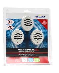 Anti nuiseurs a ultrasons 45M² - Anti souris et Insectes rampants - WK3523 WEITECH
