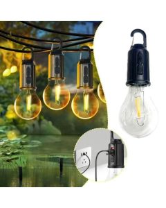 lampe camping rechargeable usb - 17,5*6*6 mm - 5 W - Noir