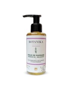 Huile de Massage Relaxante Lavande Botanika 150ml - Boticinal