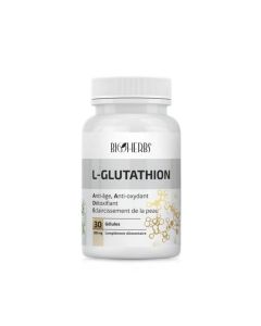 Bioherbs L-Glutathion 30 Comprimés - Détox & Antioxydant
