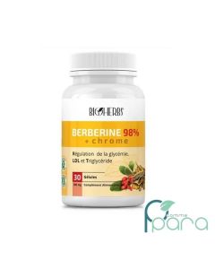 Bioherbs Berberine 98% 60 Gélules - Soutien Glycémique Naturel