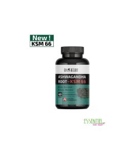 Bioherbs Ashwagandha KSM-66 60 Gélules - Stress & Vitalité