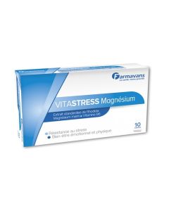 Vitastress Magnésium - Boîte de 10 - Fatigue & Stress