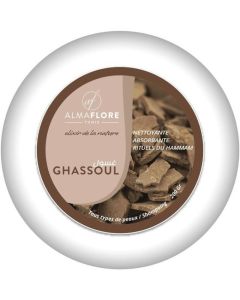 Almaflore Ghassoul 200g - Argile Purifiante Visage & Corps Bio