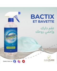 Bactix Spray Désinfectant 500 ml - Hygiène & Protection