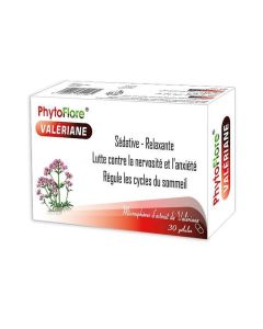 Phytoflore Valériane 30 Comprimés - Sommeil & Relaxation