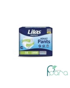 Lilas Adulte Pants Large (x14) - Protection Incontinence