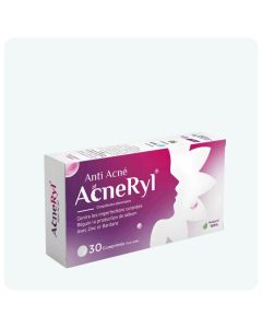 Acneryl Anti-Acné 30 Comprimés - Peau Nette - Boticinal