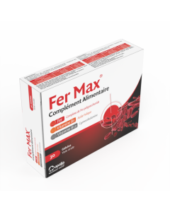 Fer Max 30 Comprimés - Complément Fer & Vitalité | Boticinal