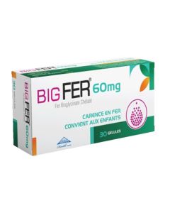 Bigfer 120 mg - Complément Fer pour Vitalité - Boticinal