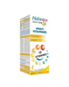 Pediakids Multi Vitamines Sirop Goût Banane 150ml - Boticinal