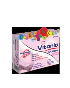 Vitonic Grossesse 15 Gélules - Vitonic - Complément Alimentaire