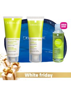 Purenet Skin Trousse Soin Visage Matifiant - Peau Nette