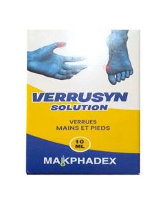 Verrusyn Solution 10ml - Traitement Efficace des Verrues