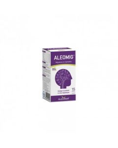 Aleomig Migraine - 15 Gélules | Soulagement Maux de Tête