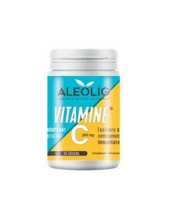 Aleolig Vitamine C 300mg - Boîte de 30 - Vitalité & Immunité