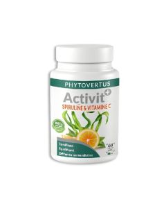 Phytovertus Spiruline & Vitamine C - Vitalité & Immunité - 60
