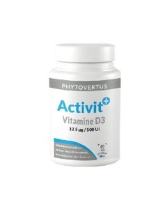 Phytovertus Vitamine D3 - Immunité & Os - 60 Comprimés