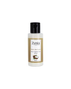 Zynia Huile de Noix de Coco 50ml - Soin Naturel Peau & Cheveux