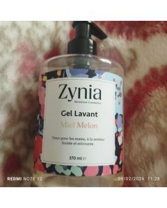 Zynia Savon Liquide Miel Melon 370ml - Hygiène Douce et Parfumée