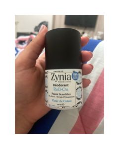 Zynia Déodorant Roll-On Fleur de Coton 50ml - Fraîcheur Douce
